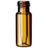 Cole-Parmer Vial, 2 mL, Amber Glass with 0.3 mL Base Bonded Insert, 9 mm Short Thread; 1000/pk