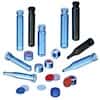Cole-Parmer Silver Aluminum Crimp Cap, 8 mm Dia., Silicone/PTFE Septum; 1000/PK