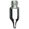 Cole-Parmer Screw-Thread Vial, Glass, 1.1 mL, 8 mm, Conical Bottom; 1000/pk