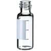 Cole-Parmer Snap Top Vial, Glass with Label, 1.5 mL, Neck Dia. 11 mm; 1000/pk