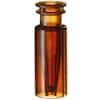 Cole-Parmer Snap Top Vial with Fused Glass Insert, Amber Polymethylpentene, 0.2 mL, Neck Dia. 11 mm; 1000/pk