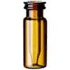 Cole-Parmer Snap Top Vial with Fused Insert, Amber Glass, 0.3 mL, Neck Dia.11 mm; 1000/pk  