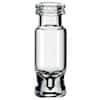 Cole-Parmer Snap Top Vial, Glass, Total Recovery, 0.9 mL, Neck Dia. 11 mm; 1000/pk