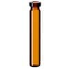 Cole-Parmer Crimp Vial, Amber Glass, 0.7 mL, 8 mm, Flat Bottom; 1000/pk