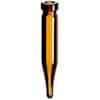 Cole-Parmer Crimp Vial, Amber Glass, 0.7 mL, 8 mm, Conical Bottom; 1000/pk