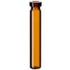 Cole-Parmer Crimp Vial, Amber Glass, 1.2 mL, 8 mm, Flat Bottom; 1000/pk
