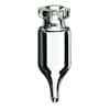 Cole-Parmer Crimp Vial , Glass, 0.9 mL, 11 mm, Conical Bottom; 1000/pk
