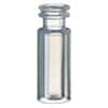 Cole-Parmer Snap/Crimp Vial, Polypropylene, 0.7 mL, 11 mm, Fused Insert; 1000/pk