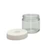 Cole-Parmer Pre-Cleaned EPA Wide-Mouth Septa Jar, Clear Glass, 60mL (2 oz ), 24/CS