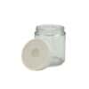 Cole-Parmer Pre-Cleaned EPA Wide-Mouth Septa Jar, Clear Glass, 125mL (4 oz), 24/CS