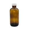 Cole-Parmer Pre-Cleaned EPA Narrow-Mouth Bottle, Amber Glass, 125mL (4 oz); 24/CS