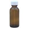 Cole-Parmer Pre-Cleaned EPA Narrow-Mouth Bottle, Amber Glass, 30 mL (1 oz); 48/CS