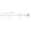 Cole-Parmer AZ6705 Digital Controller Temperature Probe with PTFE Sleeving 