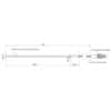 Cole-Parmer AZ6706 Digital Controller Temperature Probe; 400°C