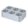 Cole-Parmer SamplePrep 1668 MiniG® Homogenizer Cryo-Block, Aluminum, 6 x 15 mL PC Vials 04576-99; 1/EA