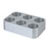 Cole-Parmer SamplePrep 2660 Homogenizer Cryo-Block, Aluminum, 6 x 15mL Short Vial 04576-99; 2/PK