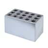 Cole-Parmer SamplePrep 2661 Homogenizer Cryo-Block, Aluminum, 15 x 15mL Vials 04577-00; 2/PK