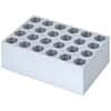 Cole-Parmer SamplePrep 2663 Homogenizer Cryo-Block, Aluminum, 24x5mL PE Vials 04500-36; 2/ST