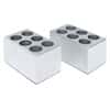 Cole-Parmer SamplePrep 2664 Homogenizer Cryo-Block, Aluminum, 6x50mL PC Vials 04500-38; 2/ST