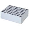 Cole-Parmer SamplePrep 2666 Homogenizer Cryo-Block, Aluminum, 48 x 1.5 to 2 mL Tubes; 2/ST