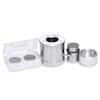 Cole-Parmer SamplePrep 3614 Evacuable Pellet Die Set for 40 mm Sample Disks; 1/Ea