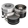 Cole-Parmer SamplePrep 8009 Grinding Vial Set, Round-Ended, Hardened Steel, 35 mL; 1/EA