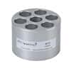 Cole-Parmer SamplePrep 8010 Multiple Sample Vial Adapter, Holds Seven 1/2" (12.7 mm) Dia Vials; 1/EA