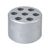 Cole-Parmer SamplePrep 8018 Multi Vial Adapter for 2 mL Vial 04575-80, Aluminum