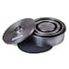 Cole-Parmer SamplePrep 8501 Grinding Container, Hardened Steel, 270 mL; 1/EA