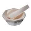 CoorsTek 60383 Contoured Alumina Pestle, unglazed grinding surface