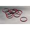 Corning Pyrex 1395-45HTR Pour Rings for 1395 Media Bottles, High Temperature, Red
