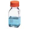 Corning Pyrex 1396 Glass Media Bottle, Square, 250 mL; 10/CS