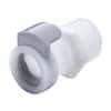 CPC (Colder) APC Quick-Disconnect Fitting, Threaded Body, Acetal , Non-Valved, 3/8" NPT(M); 1/Each