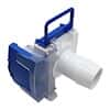 CPC (Colder) AseptiQuik® W Quick-Disconnect Fitting, High-Flow Large Bore Genderless Hose Barb, Polycarbonate, 1-1/2" ID; 1/Ea