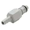 CPC (Colder) EFC12 Quick-Disconnect  Fittings, Hose Barb Insert, Polypropylene, Non-Valved, 1/4" ID; 1/Each
