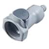 CPC (Colder) HFC12 Quick-Disconnect Fitting, Hose Barb Body, Polypropylene, Non-Valved, 3/8" ID; 1/Each