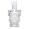 CPC (Colder) HFC39 Quick-Disconnect Fitting, Hose Barb Insert, Polysulfone, Non-Valved, 3/8" ID; 1/Each