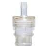 CPC (Colder) HFC Quick-Disconnect Fitting, Hose Barb Insert, Polysulfone with Alloy C-276 Valve, 1/2" ID; 1/Each
