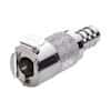 CPC (Colder) LC Quick-Disconnect Fittings, Hose Barb Body, Chrome-Plated Brass, Non-Valved, 3/8" ID; 1/Each
