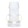 CPC (Colder) MPU® Quick-Disconnect Fitting, Twist-to-Connect, Hose Barb Insert, Polysulfone, Non-Valved, 1" ID; 1/Each