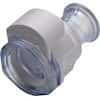 CPC (Colder) MPX® Quick-Disconnect Fitting, Cap with Lock, Polysulfone; 25/Pk