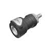 CPC (Colder) NS4 Quick-Disconnect Fittings, Hose Barb Body, Polypropylene, Valved, 1/4" ID