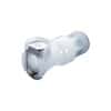 CPC (Colder) PLC Quick-Disconnect Fitting, JG Body, Acetal, Non-Valved, 1/4" OD; 1/Each