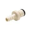 CPC (Colder) PLC12 Quick-Disconnect Fittings, Hose Barb Insert, Polypropylene, Non-Valved, 1/4" ID; 1/Each