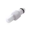 CPC (Colder) PLC Quick-Disconnect Fittings, Hose Barb Insert, Acetal, Non-Valved, 3/8" ID; 1/Each