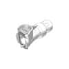 CPC (Colder) PLCD Quick-Disconnect Fitting, JG Body, Acetal, Valved, 1/4" OD