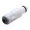 CPC (Colder) PLCD Quick-Disconnect Fitting, JG Insert, Acetal, Valved, 1/4" OD