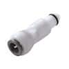 CPC (Colder) PLCD Quick-Disconnect Fitting, JG Insert, Acetal, Valved, 3/8" OD
