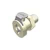 CPC (Colder) PMCD12 Quick-Disconnect Fitting, Threaded Body, Polypropylene, Valved, 1/8" NPT(M)