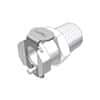 CPC (Colder) PMCD Quick-Disconnect Fitting, Threaded Body, Acetal, Valved, 1/4" NPT(M)